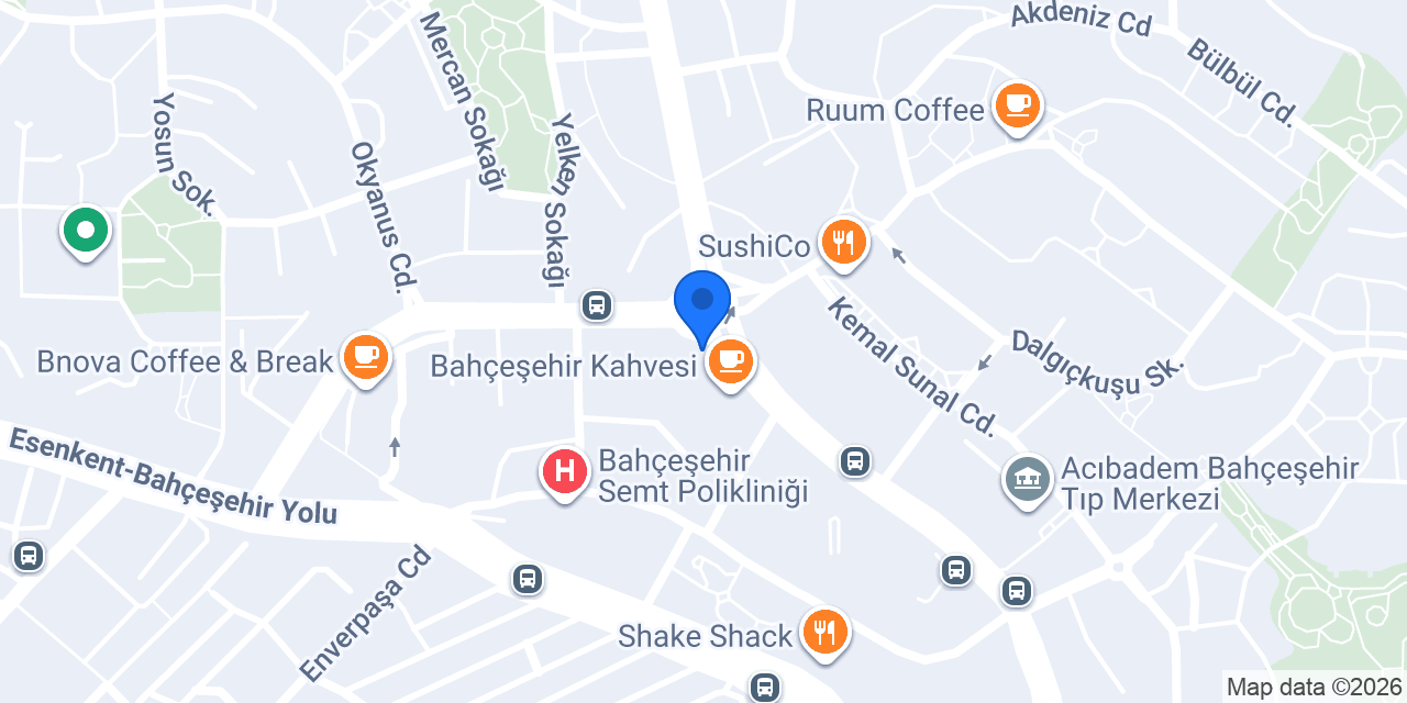 Zen Pırlanta Bahçeşehir 3. Cadde konumu