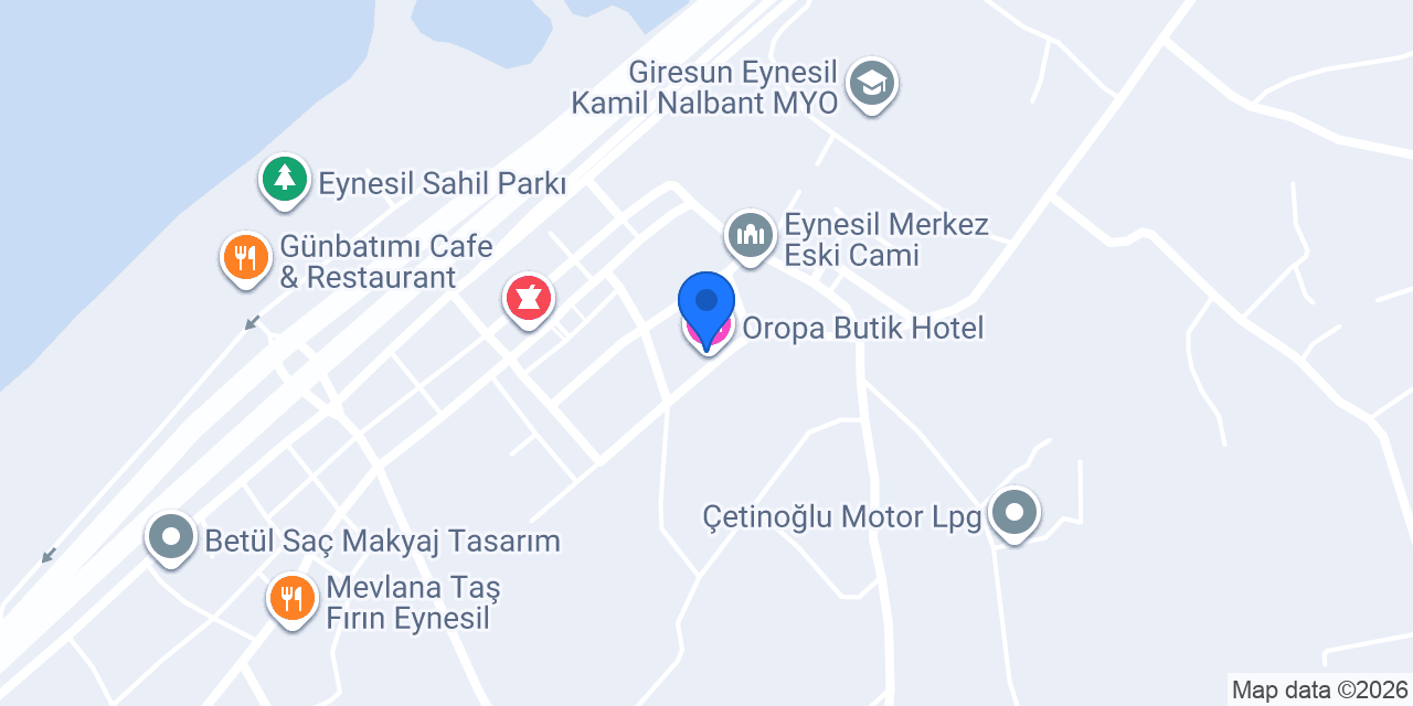 Oropa Butik Hotel konumu