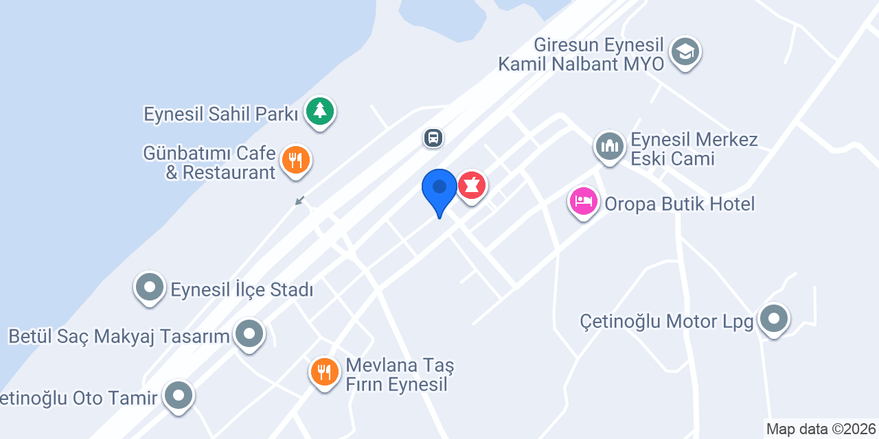 Eynesil Rent A Car konumu