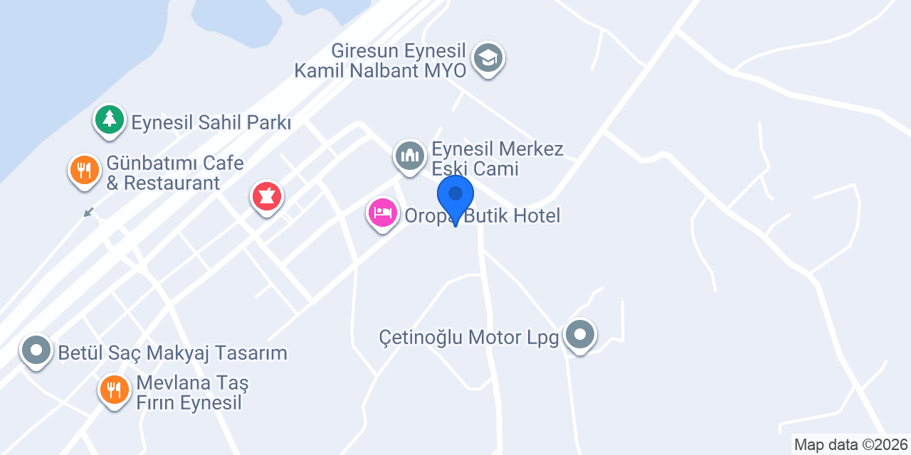 Eynesil Şifa Veteriner Kliniği konumu