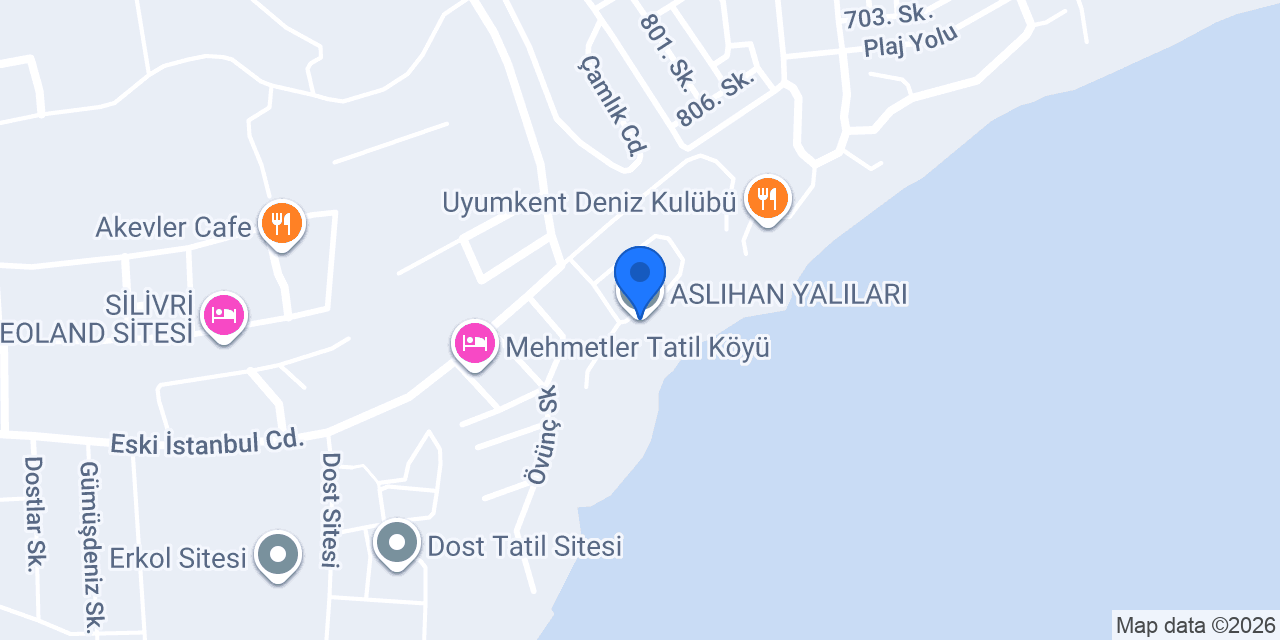 ASLIHAN YALILARI konumu
