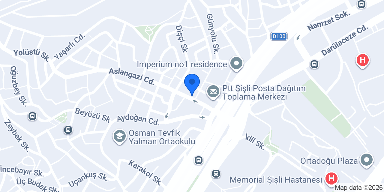 Oses Çiğ Köfte konumu