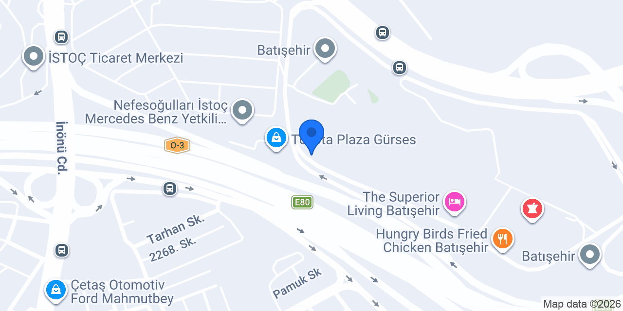 YTB Yapı Malzemeleri konumu