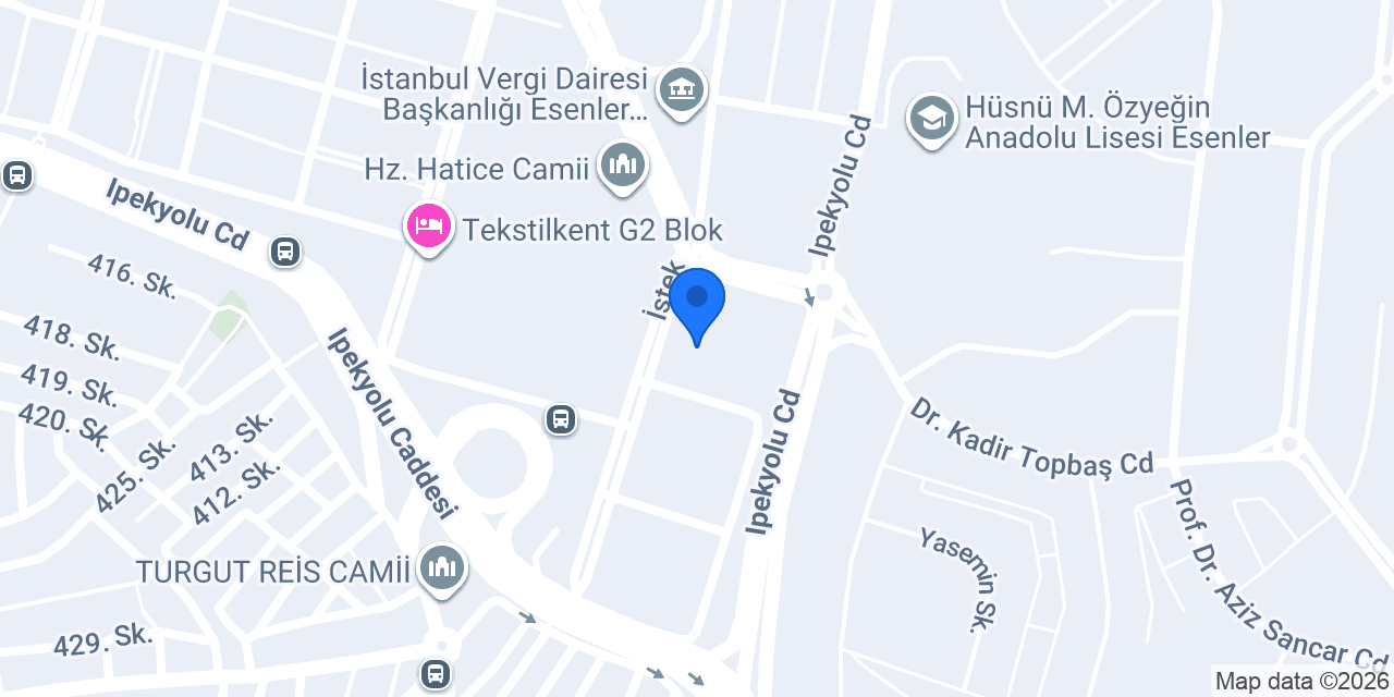 Donbay Kimya San. Tic. Ltd. Şti. konumu