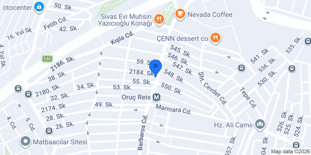 Beslen Unlu Mamulleri konumu