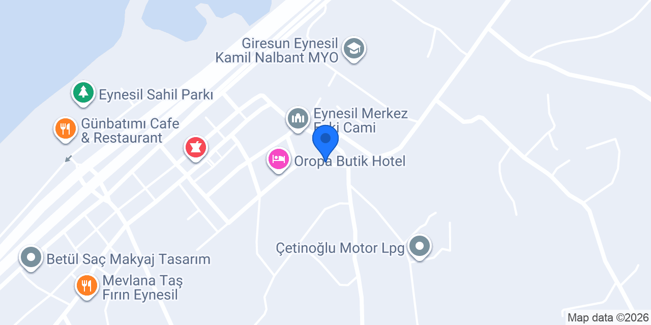 Eynesil Noterliği konumu