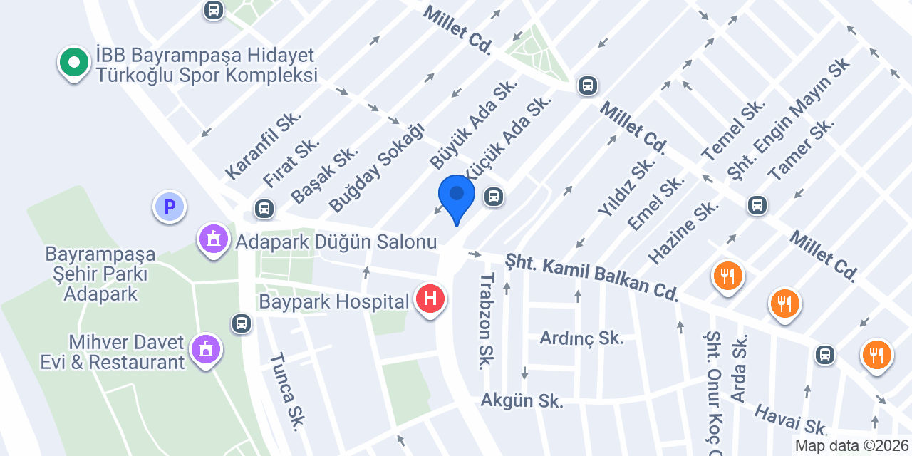 İrem Ortopedi konumu