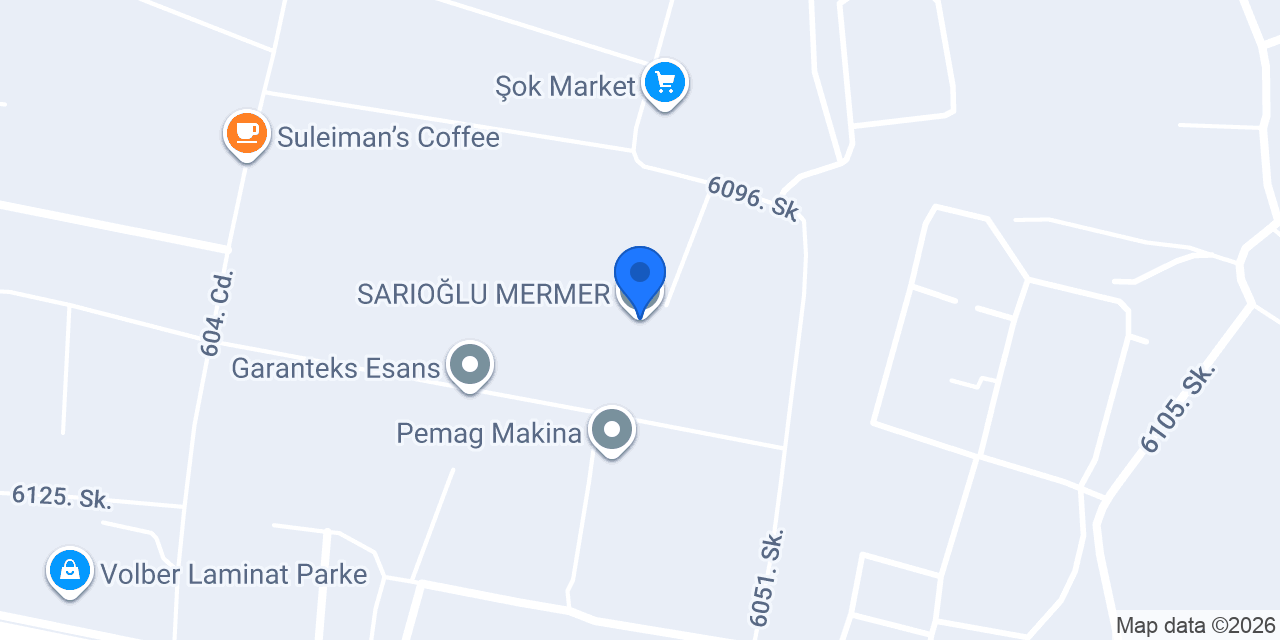 SARIOĞLU MERMER konumu