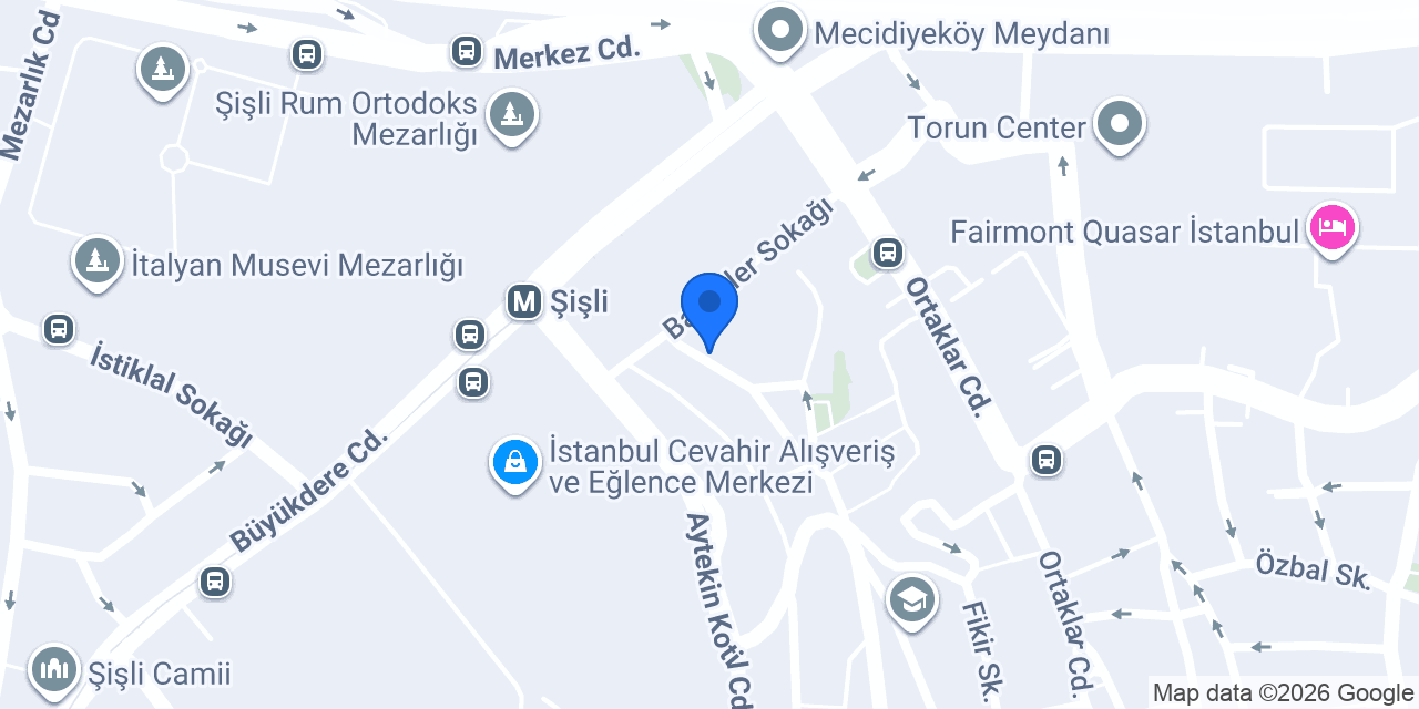 Pera Pilates konumu