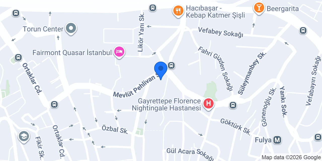 Ölçen Hukuk Bürosu konumu
