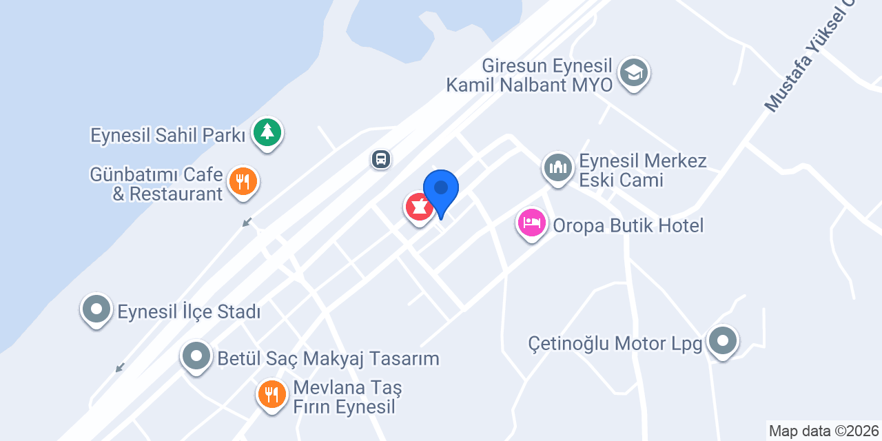 Eynesil Optik konumu