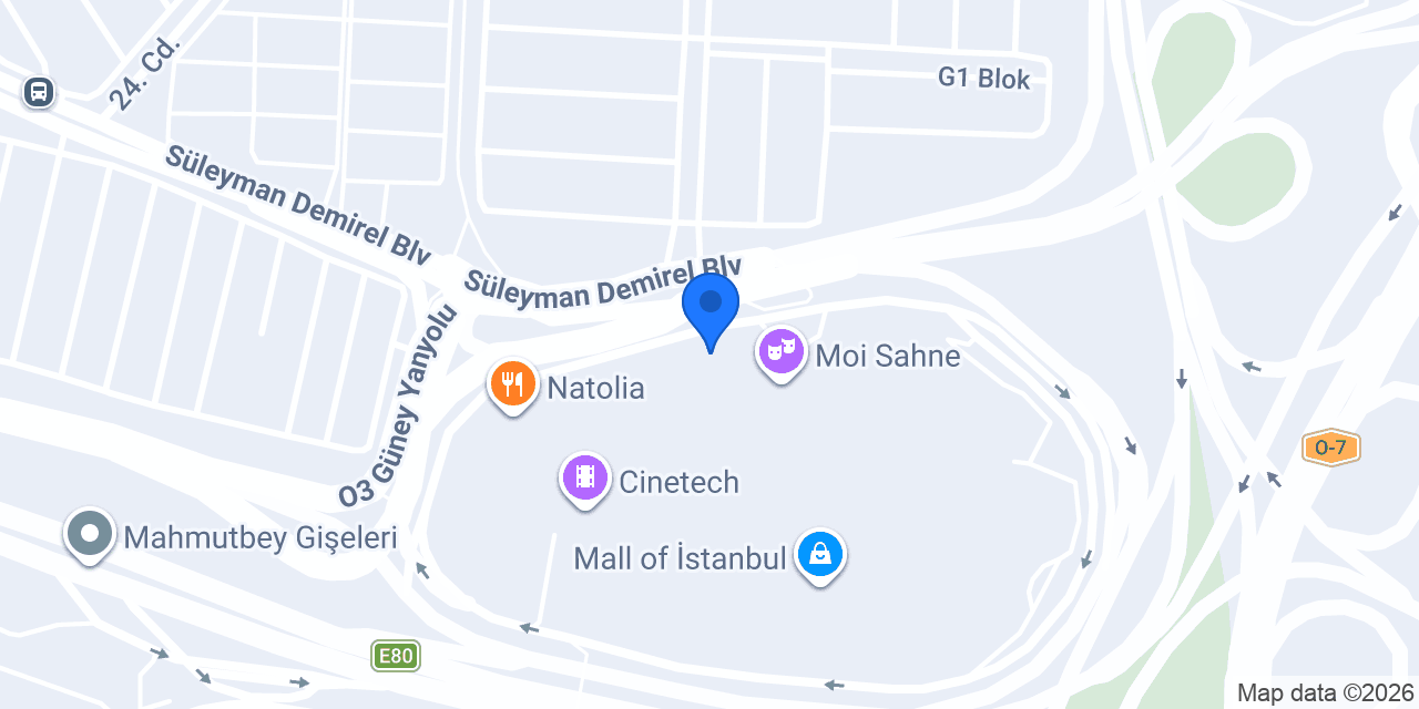 Skyair Uçak Kiralama konumu