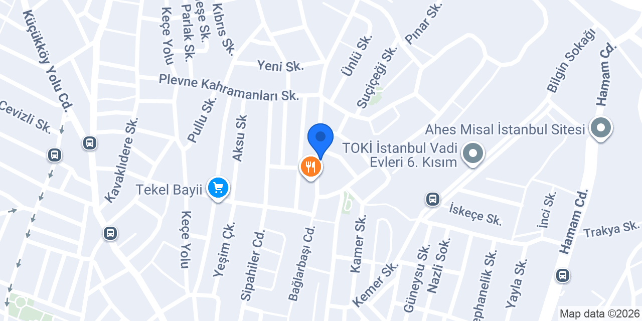 Bağlarbaşı MEŞHUR TOSTCU SADIK konumu