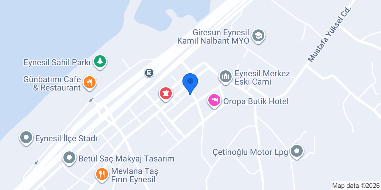 Eynesil Mürtezaoğlu Kız Yurdu 1 konumu
