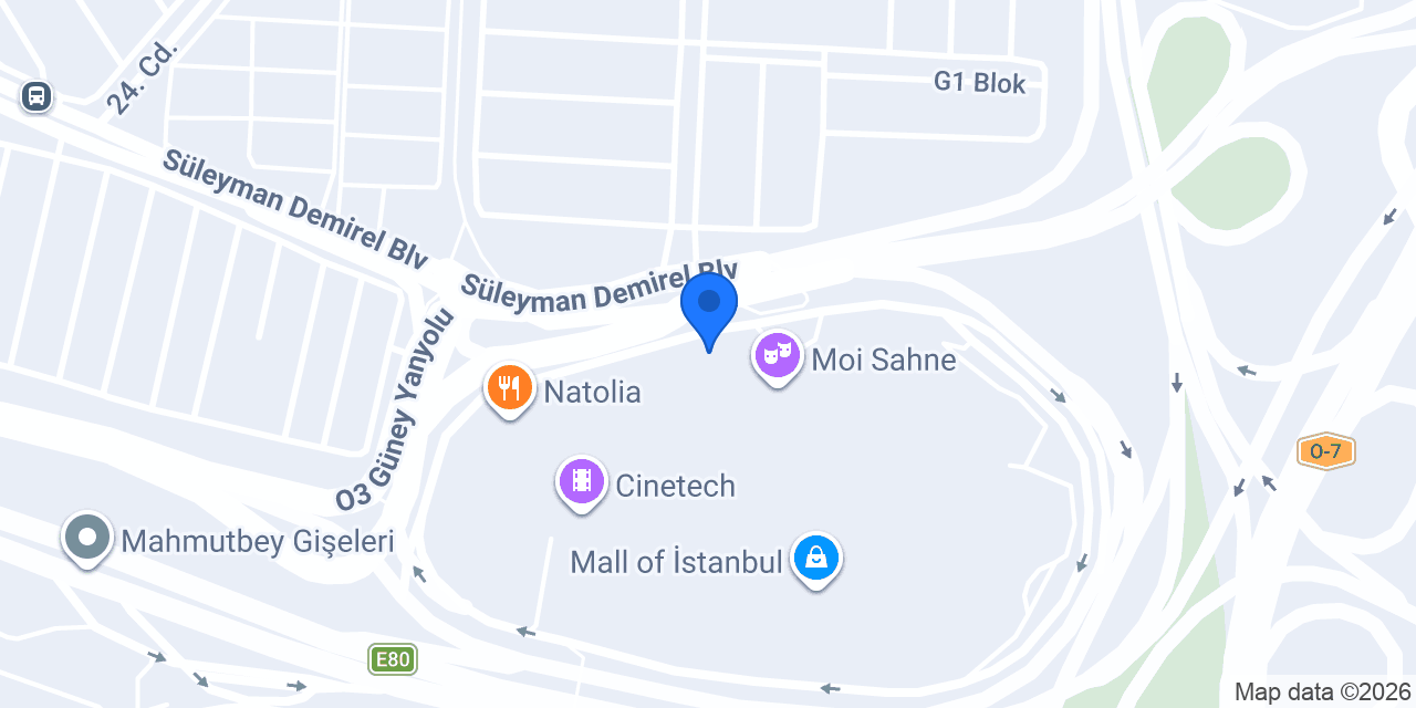Acil Tercüme Başakşehir Şubesi konumu