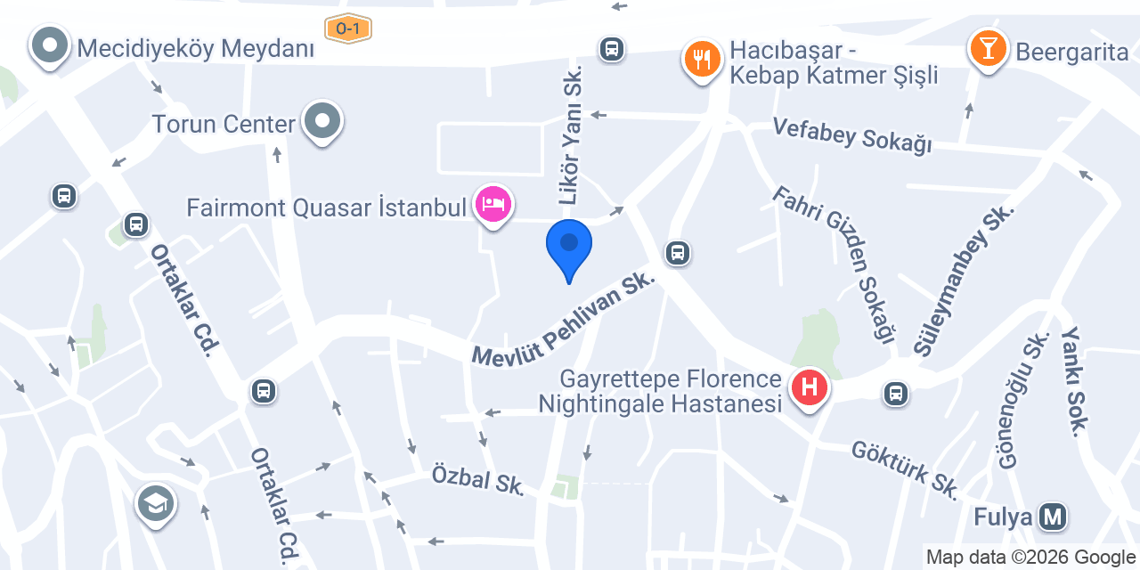 Av. Rüya Beril ÇALIŞ konumu