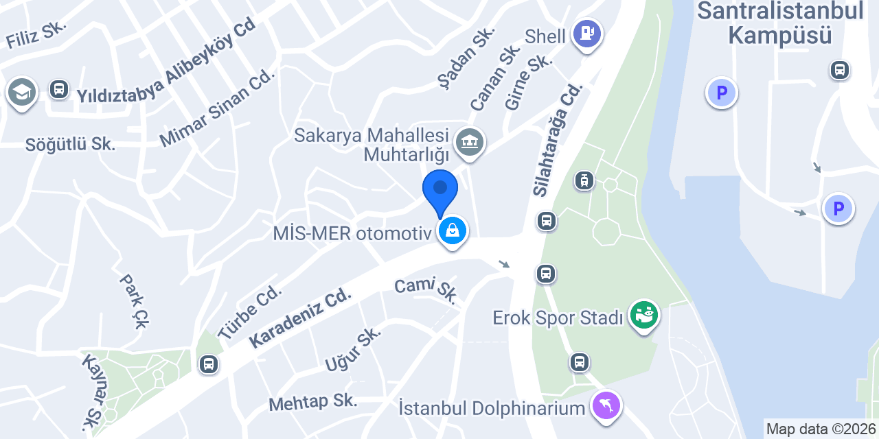 Silahtarağa İlkokulu konumu