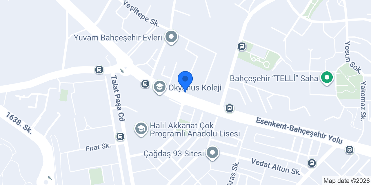 Pasta Sanatı Bahçeşehir konumu