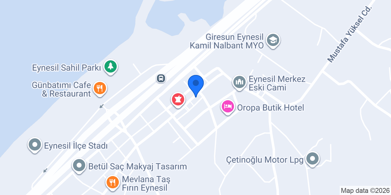 SEÇ MARKET EYNESİL konumu