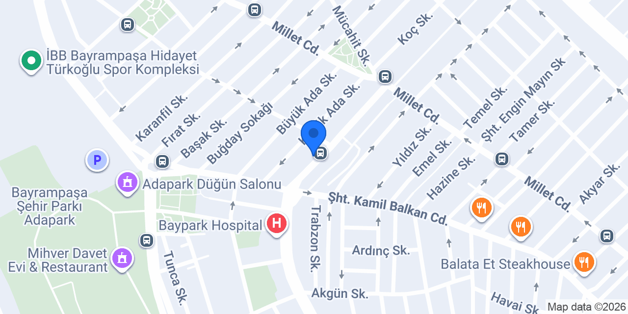 Helvacı Ali Bayrampaşa konumu