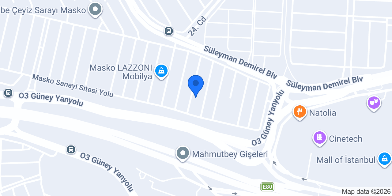 Mila İstanbul | Masko konumu