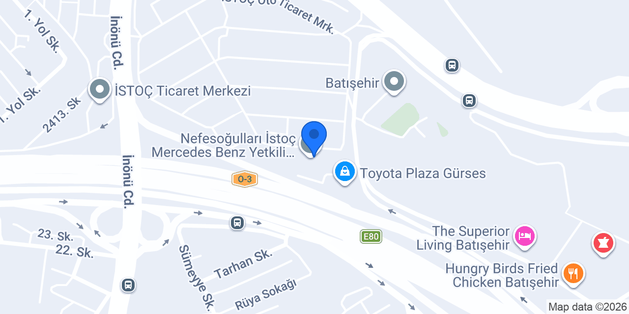 Promocity (Genel Merkez) konumu