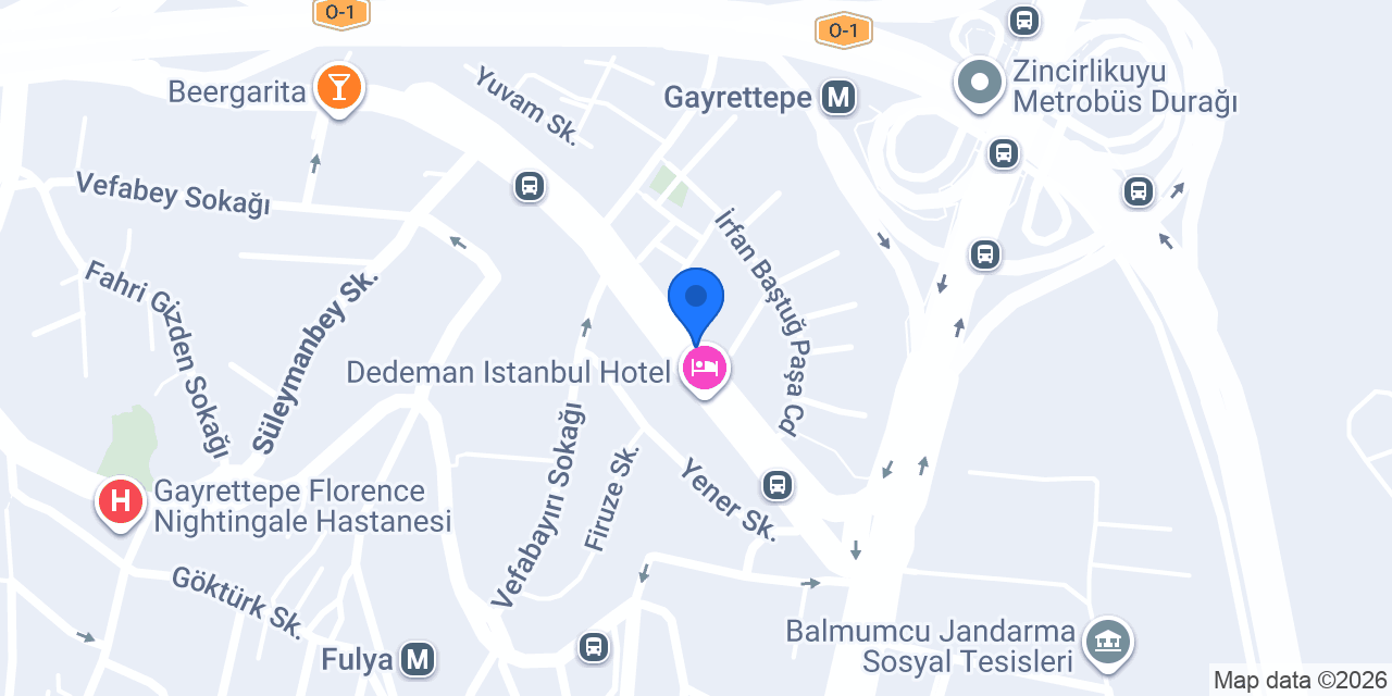 DSDDAY İSTANBUL konumu