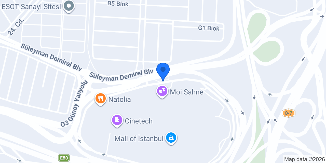 DATco Digital Seo/Web Ajansı konumu