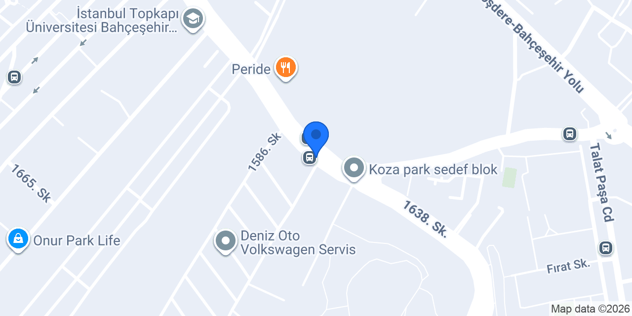 Bahçeşehir Masaj Salonu (Vip Masaj) konumu