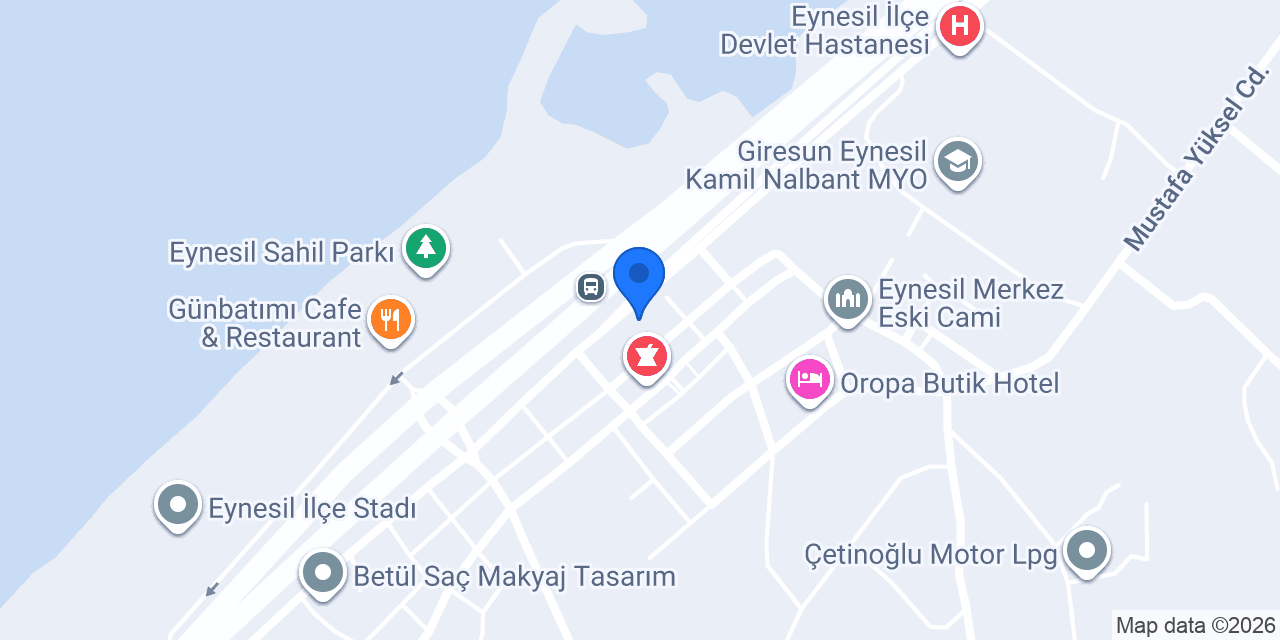 Resume çiğ köfte Eynesil konumu