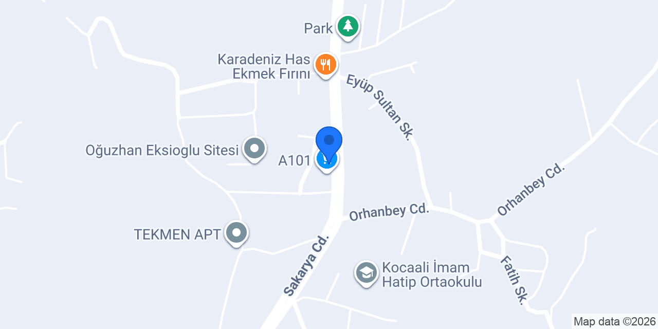 As Yapı Market konumu