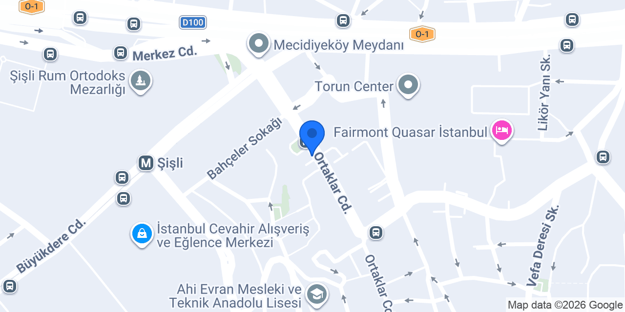 BAF Hukuk & Danışmanlık Bürosu konumu