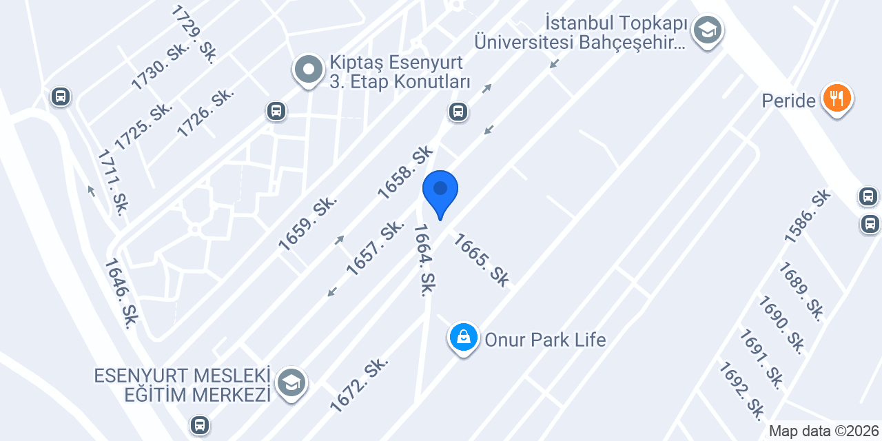 Rüya Pastanesi ve Cafe konumu