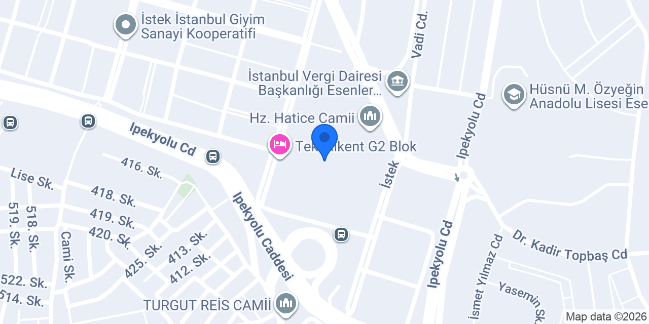 Guler Tekstil konumu
