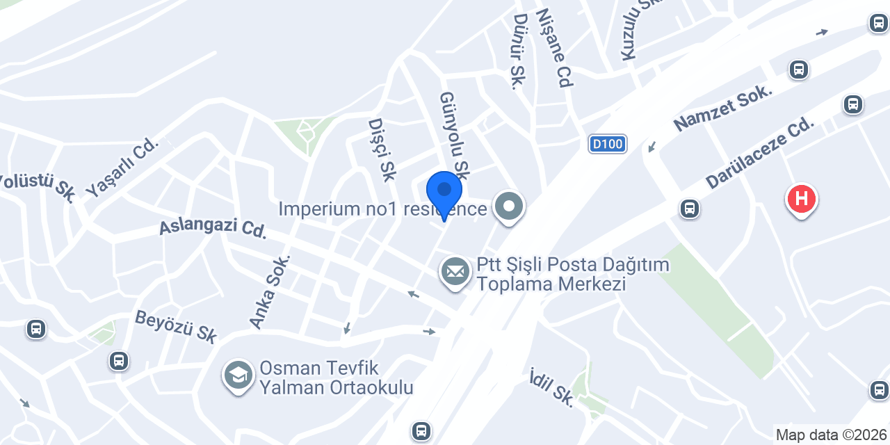 Salon Etiler & Tırnak stüdyo konumu