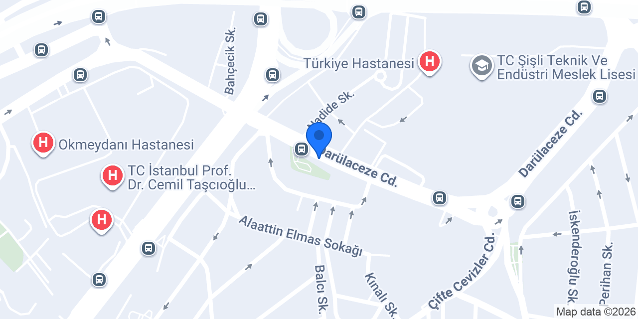 CİTY OPTİK ŞİŞLİ konumu