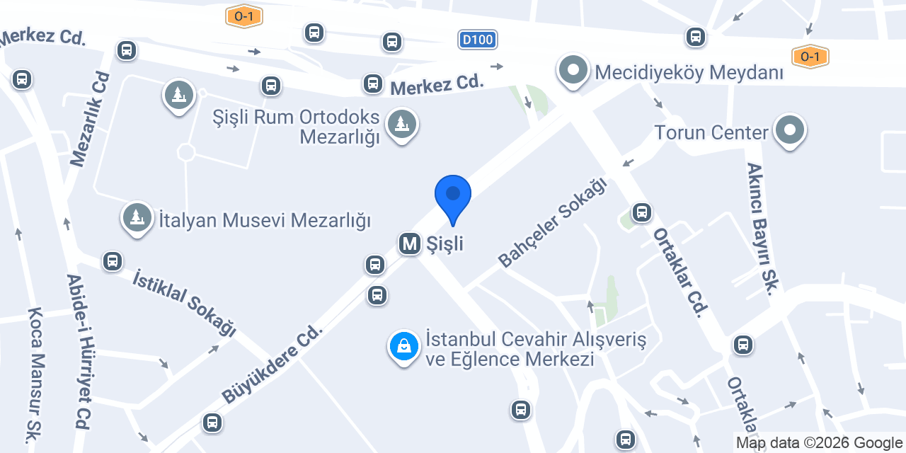 Blue Diamond Mecidiyeköy konumu