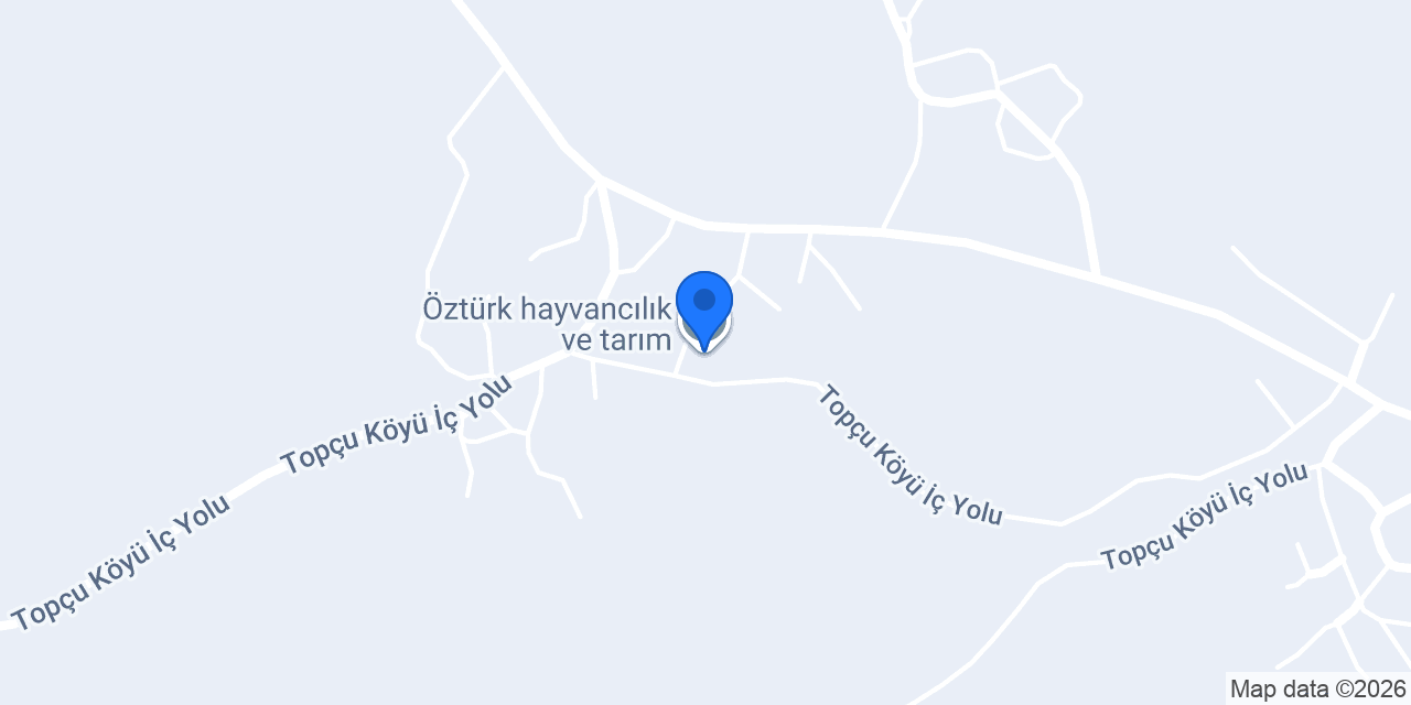 Öztürk hayvancılık ve tarım konumu