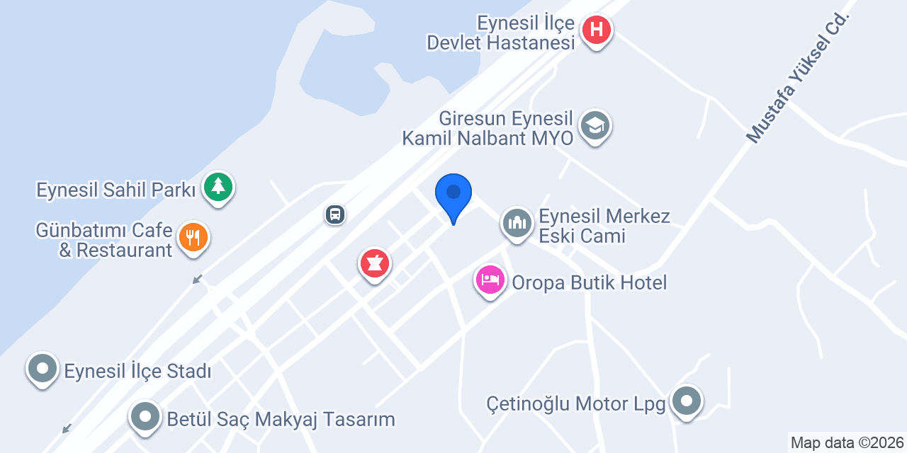 Merkez Eczanesi konumu