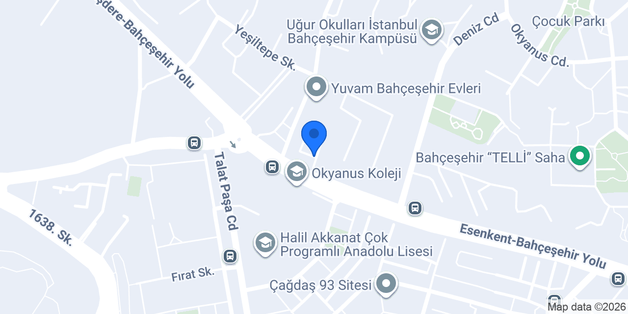Luuq Coffee Bahçeşehir konumu