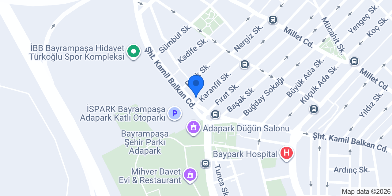 Diş Hekimi Merve Dede konumu