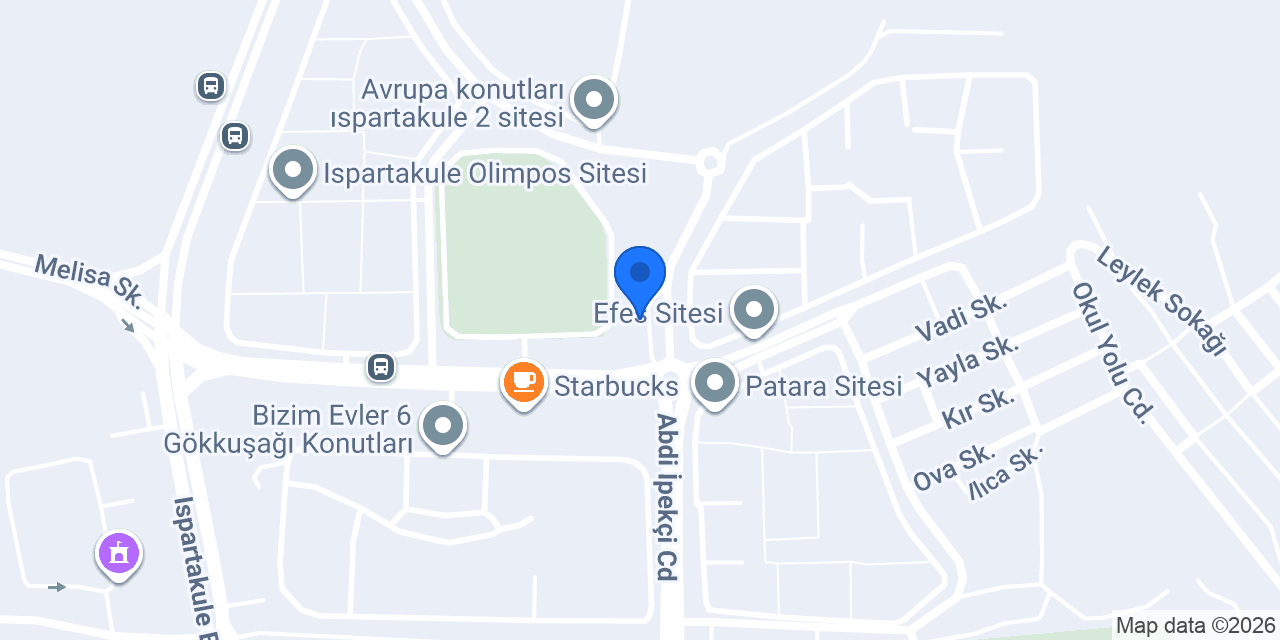 Ispartakule Eczanesi konumu