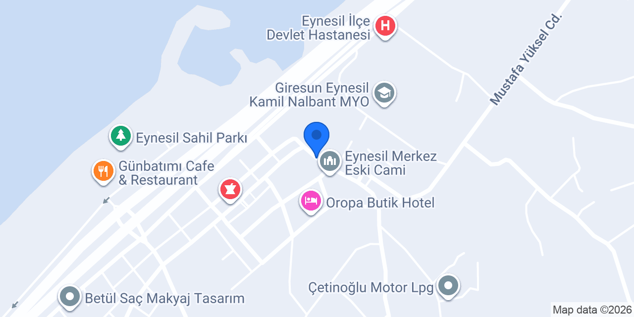 Derey konumu
