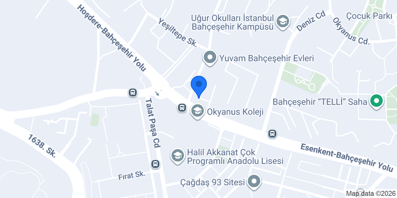 Neşve Next Bahçeşehir konumu