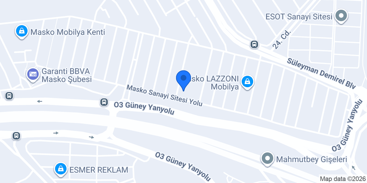 Eva Mobilya konumu