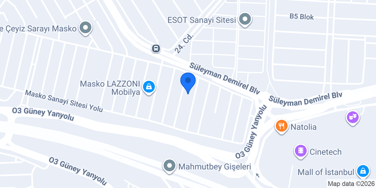EV DEKOR Mobilya konumu