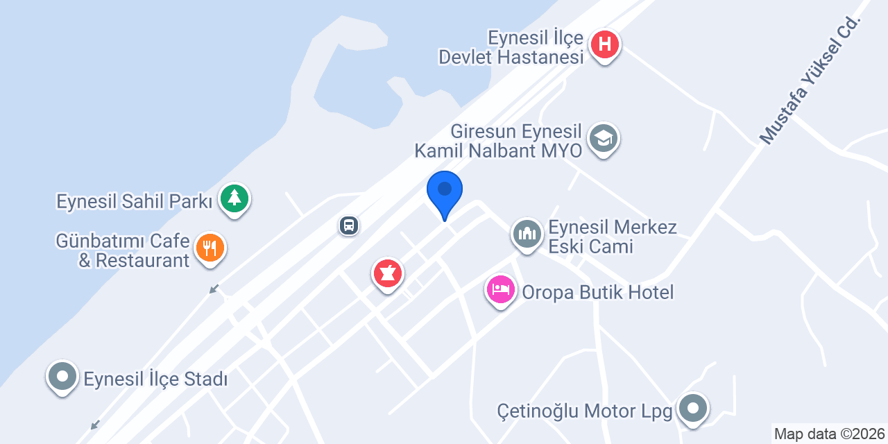 KARADENİZ HARİTA KADASTRO MÜHENDİSLİK konumu