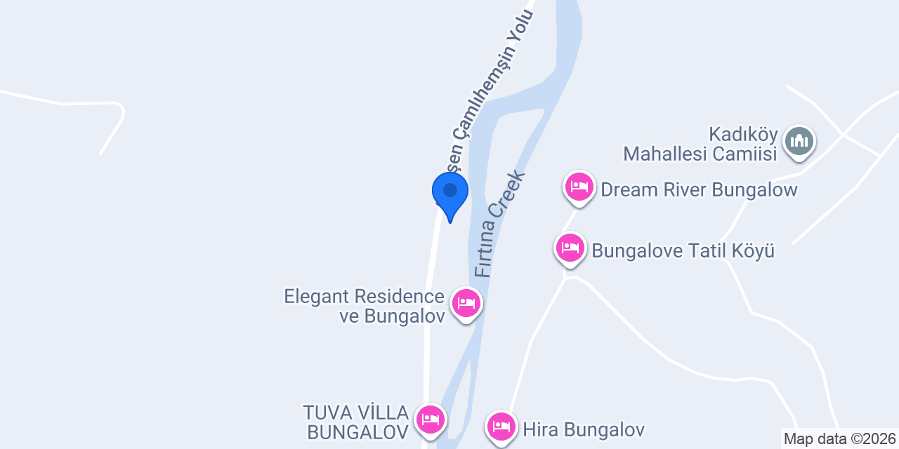 Hayde Bungalow konumu