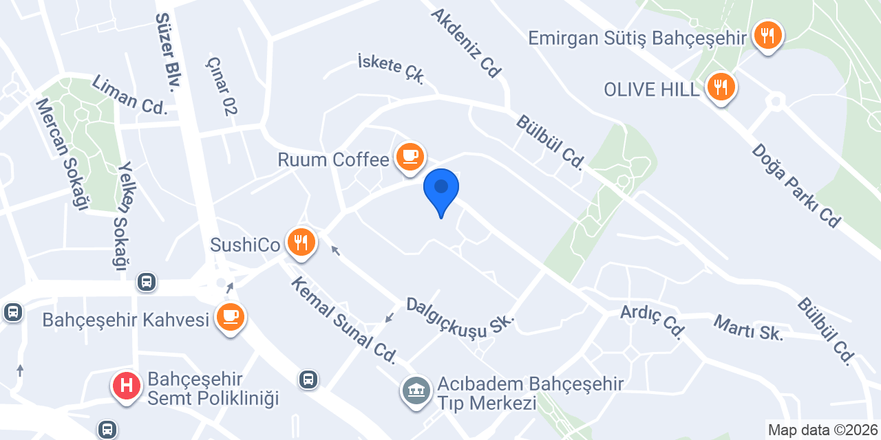 Opus Müzik & Stüdyo konumu