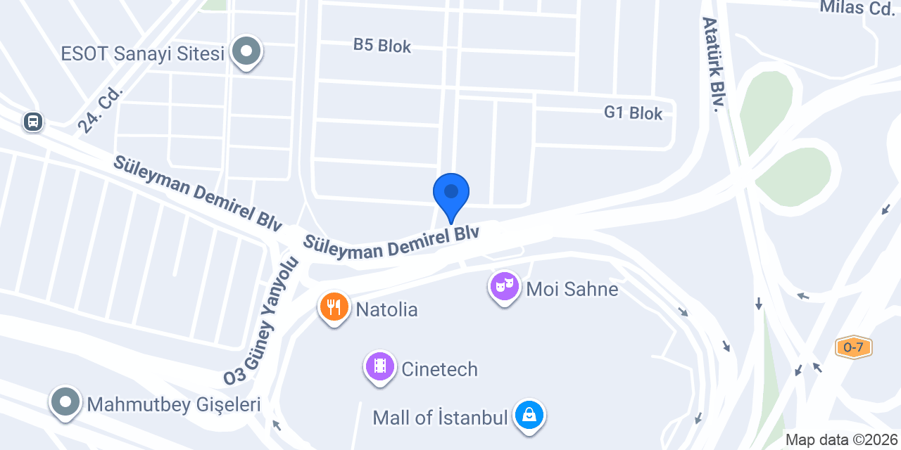 Bahçeşehir Klinik Son Nokta konumu